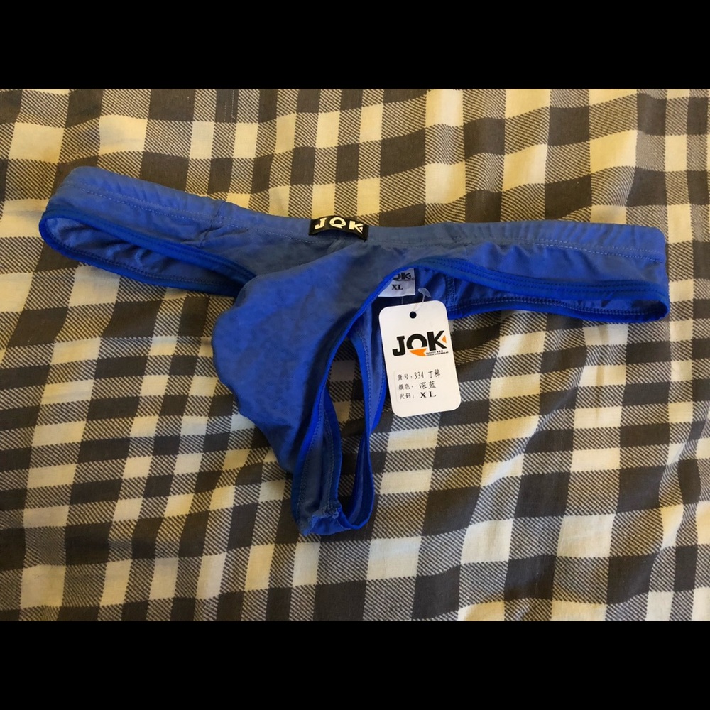 Jock mesh thong